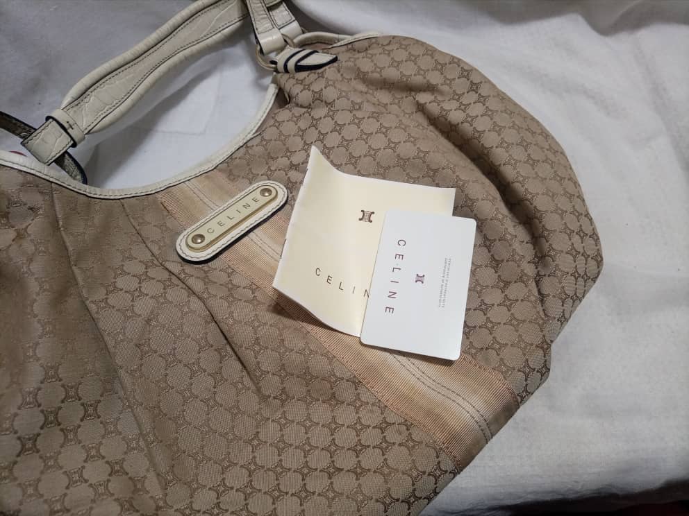 Celine Macadam Beige